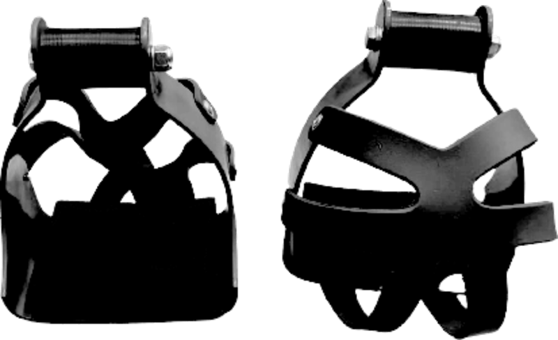 Picture of Hi-Rider Aluminum Endurance Stirrups with Cage for Horse Riding