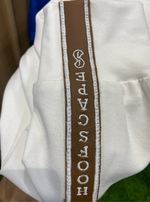 Picture of HOODIE SET WITH LEATHER DETAIL