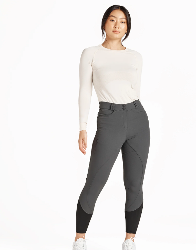 Picture of The Equipad Breeches - Charcoal Grey