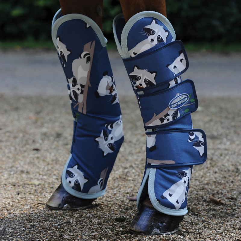 Picture of WEATHERBEETA 1200D WIDE TAB LONG TRAVEL BOOTS RACCOON PRINT