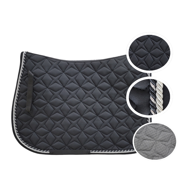 Picture of VIP Jumping Saddle Pad, Black