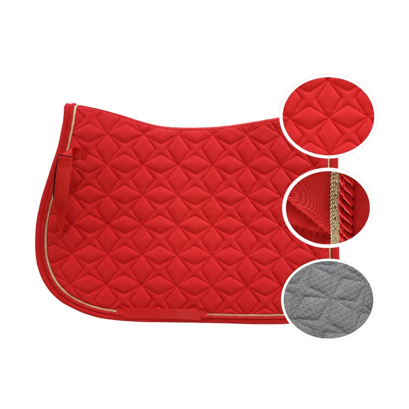 Picture of VIP Jumping Saddle Pad, Red